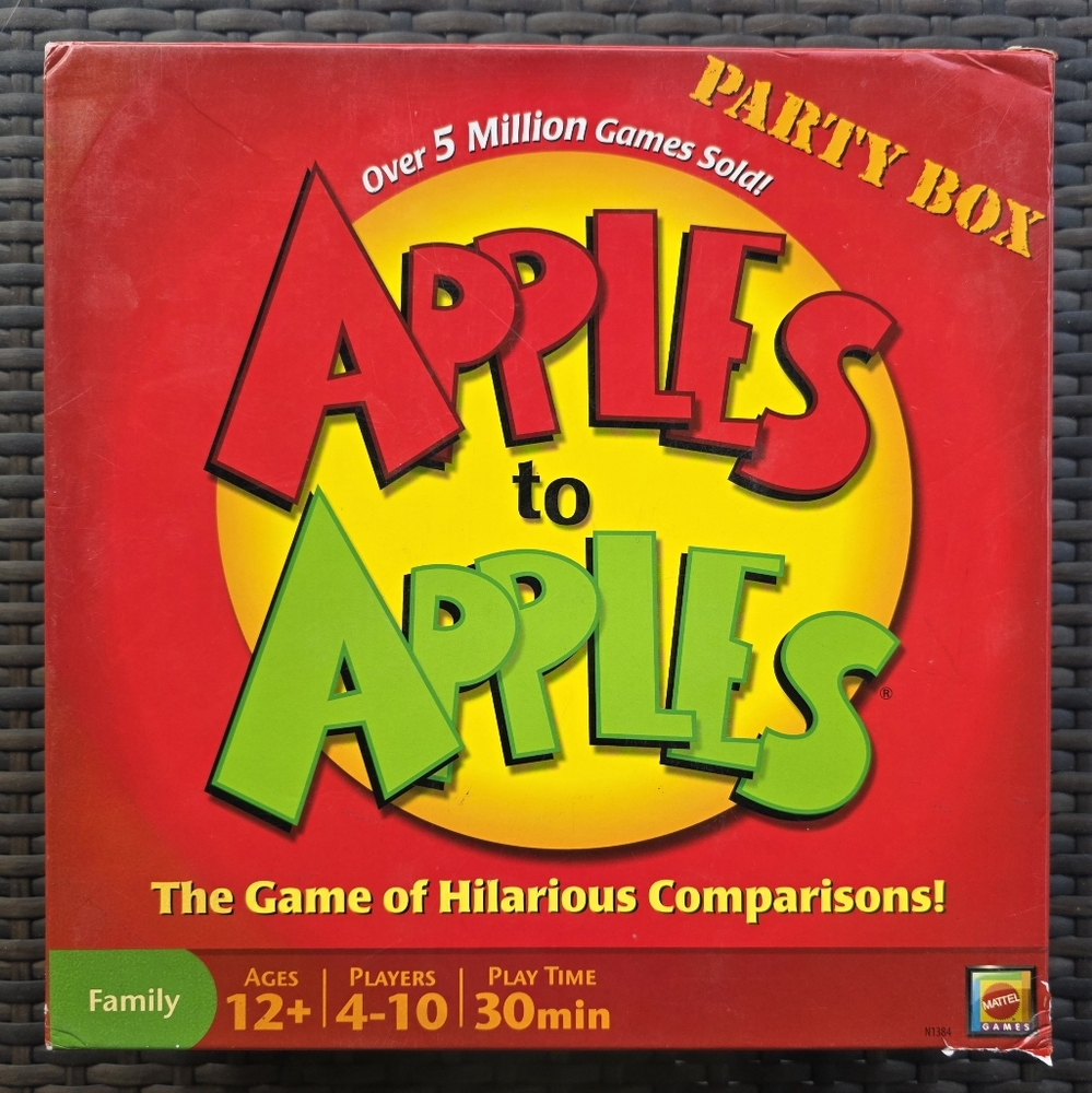 Apples to apples game